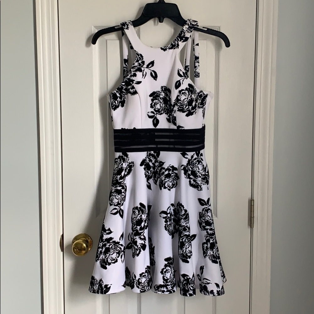 floral formal dress